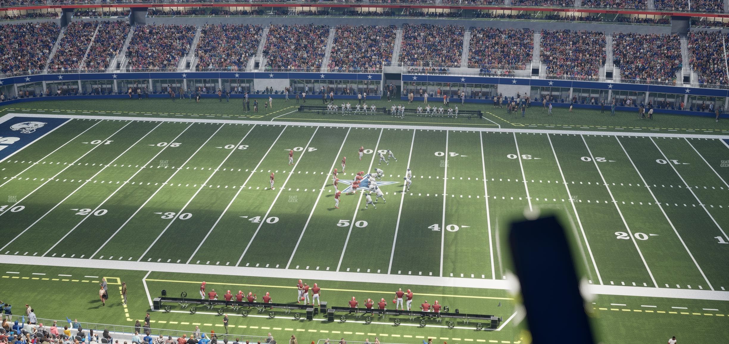 AT&T Stadium - Section Ring Of Honor Suite 591 Seat View