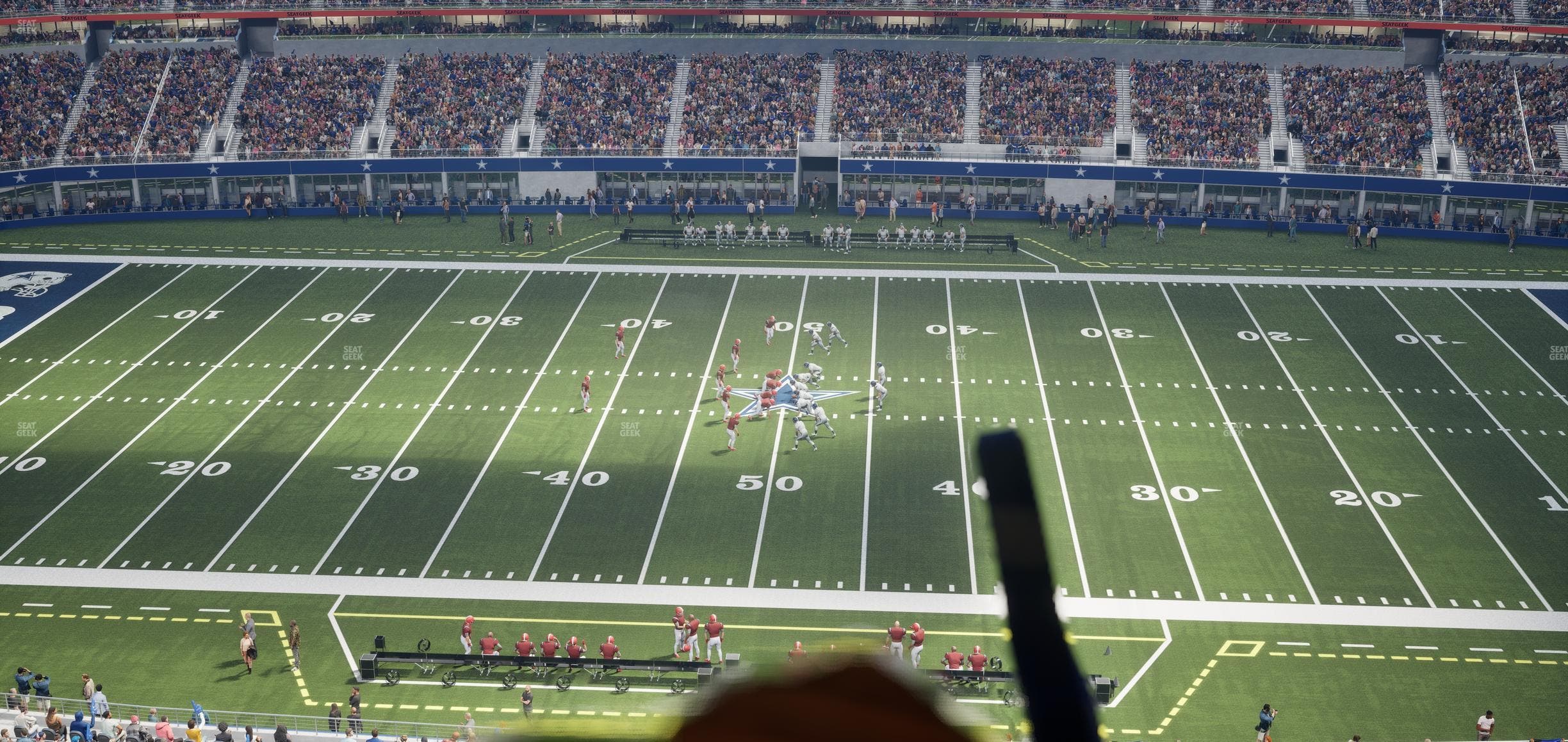 AT&T Stadium - Section Ring Of Honor Suite 592 Seat View