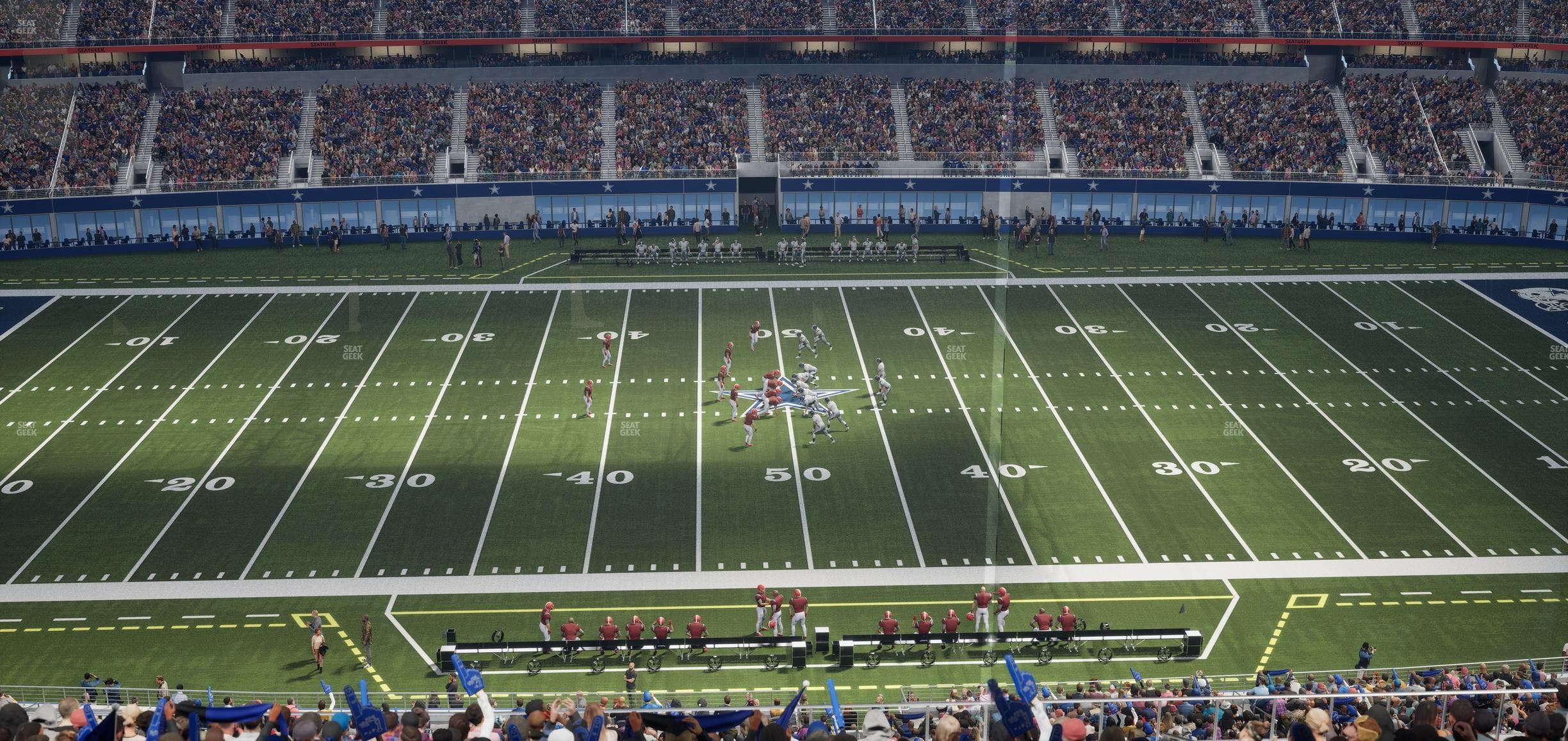 AT&T Stadium - Section Silver Suite 401 Seat View