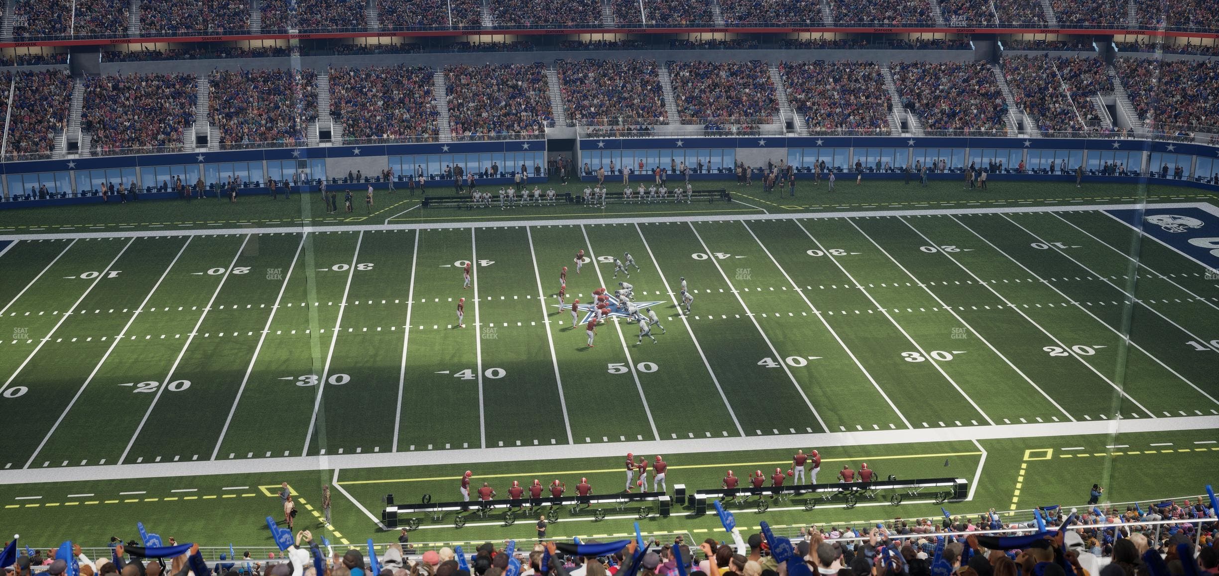 AT&T Stadium - Section Silver Suite 402 Seat View