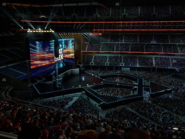 AT&T Stadium - Section Silver Suite 402 Seat View