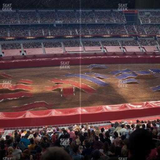 AT&T Stadium - Section Silver Suite 403 Seat View