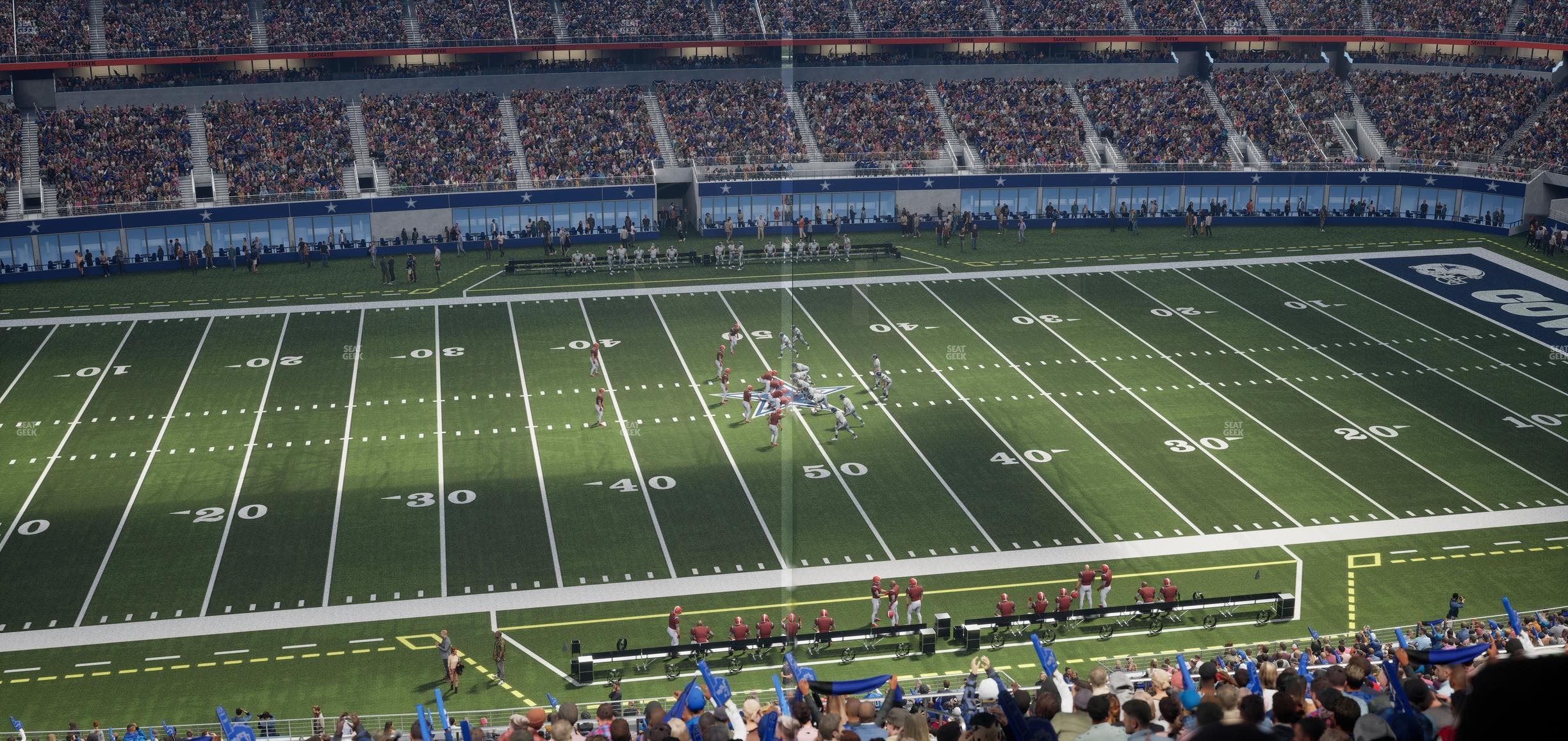 AT&T Stadium - Section Silver Suite 403 Seat View