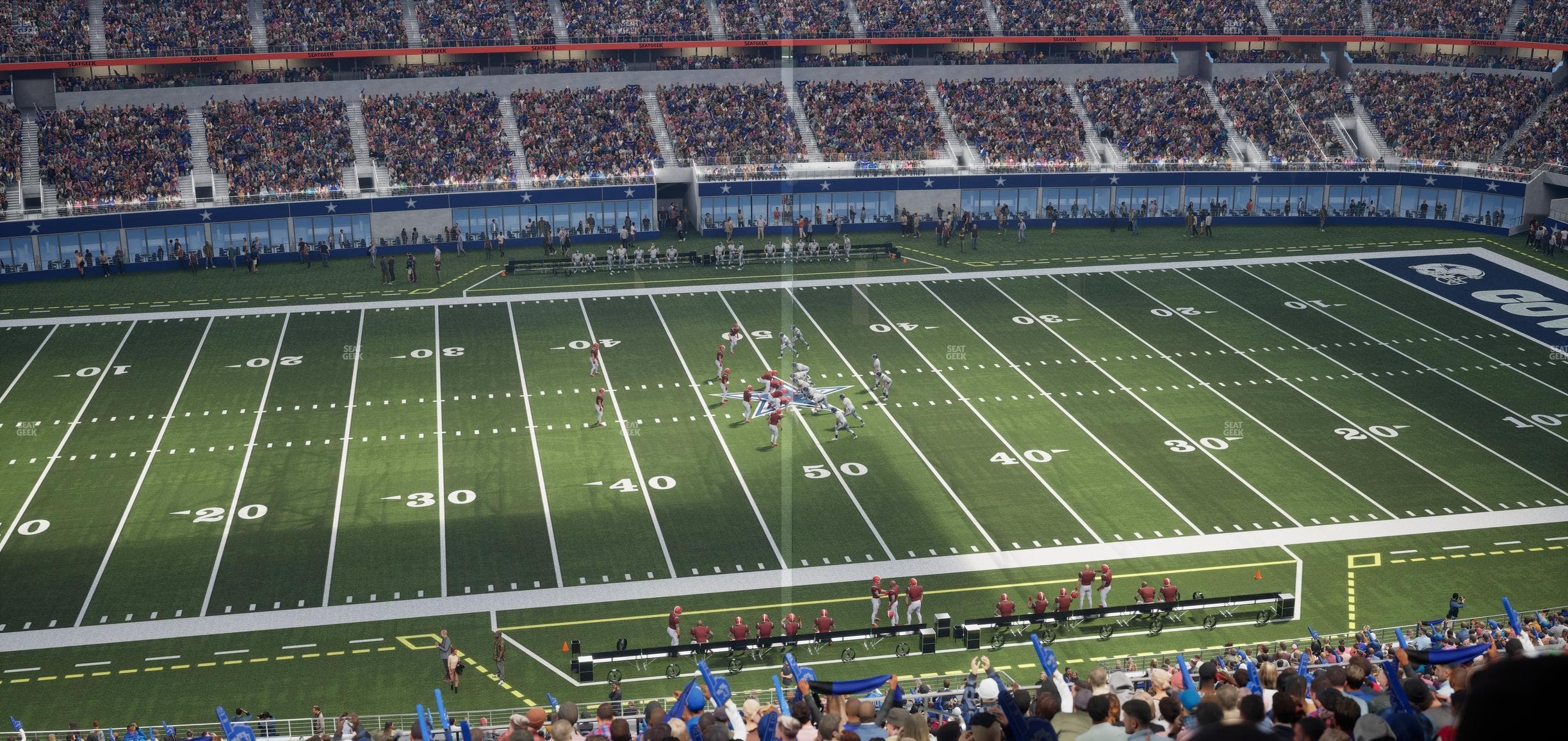 AT&T Stadium - Section Silver Suite 403 Seat View