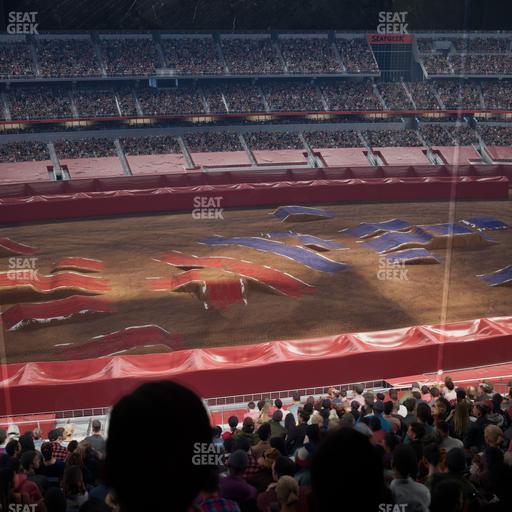 AT&T Stadium - Section Silver Suite 404 Seat View