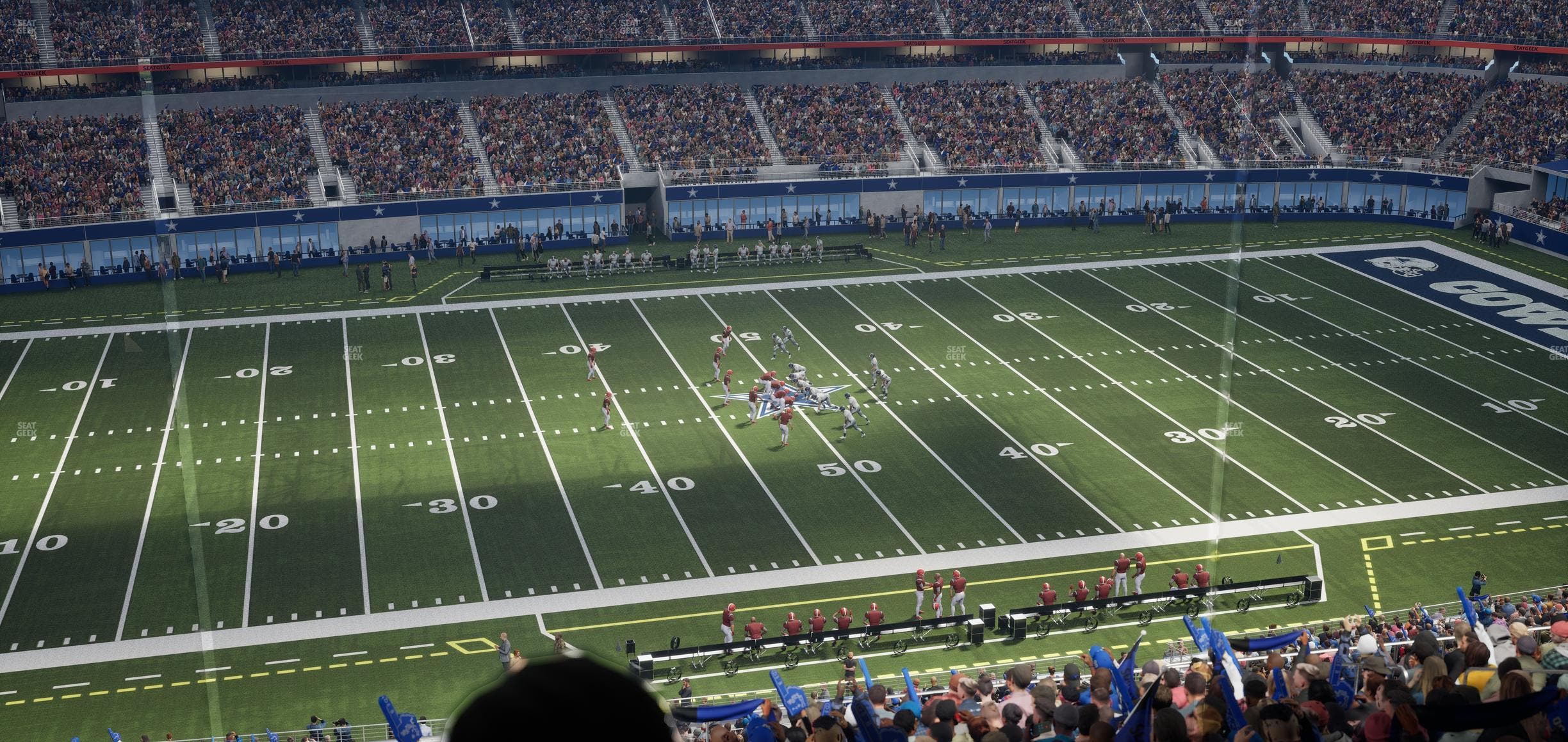 AT&T Stadium - Section Silver Suite 404 Seat View