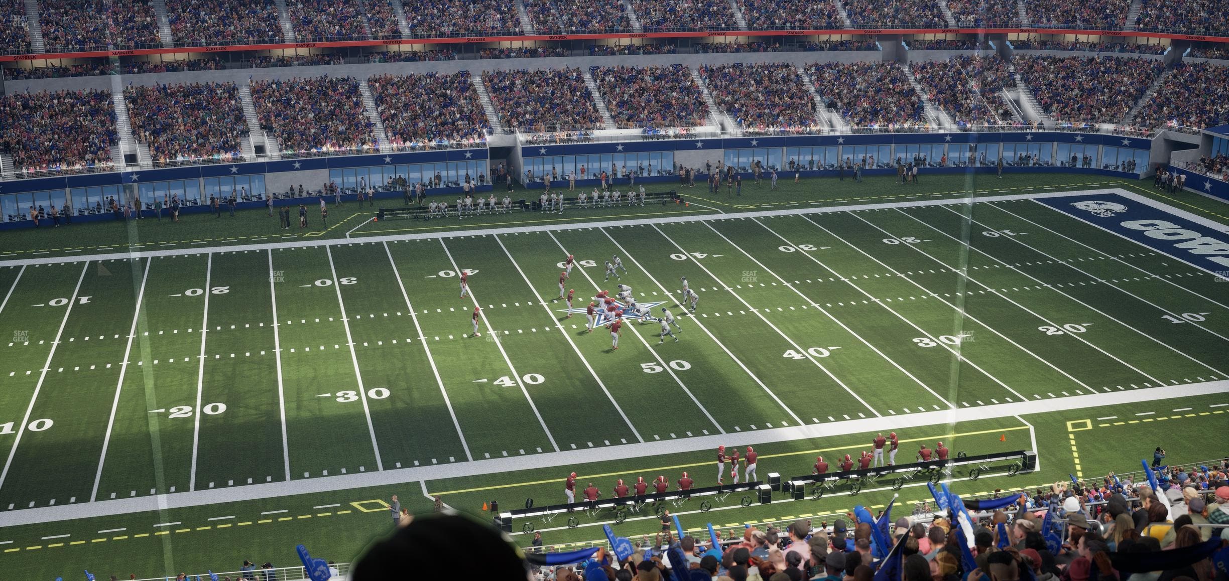 AT&T Stadium - Section Silver Suite 404 Seat View