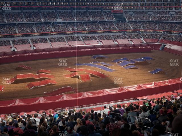 AT&T Stadium - Section Silver Suite 405 Seat View