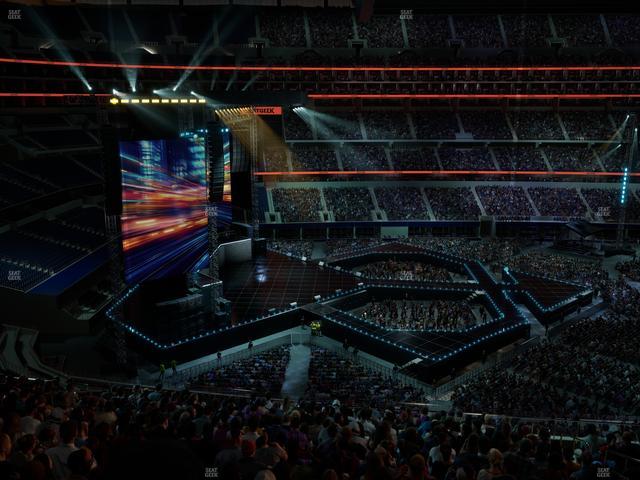 AT&T Stadium - Section Silver Suite 405 Seat View