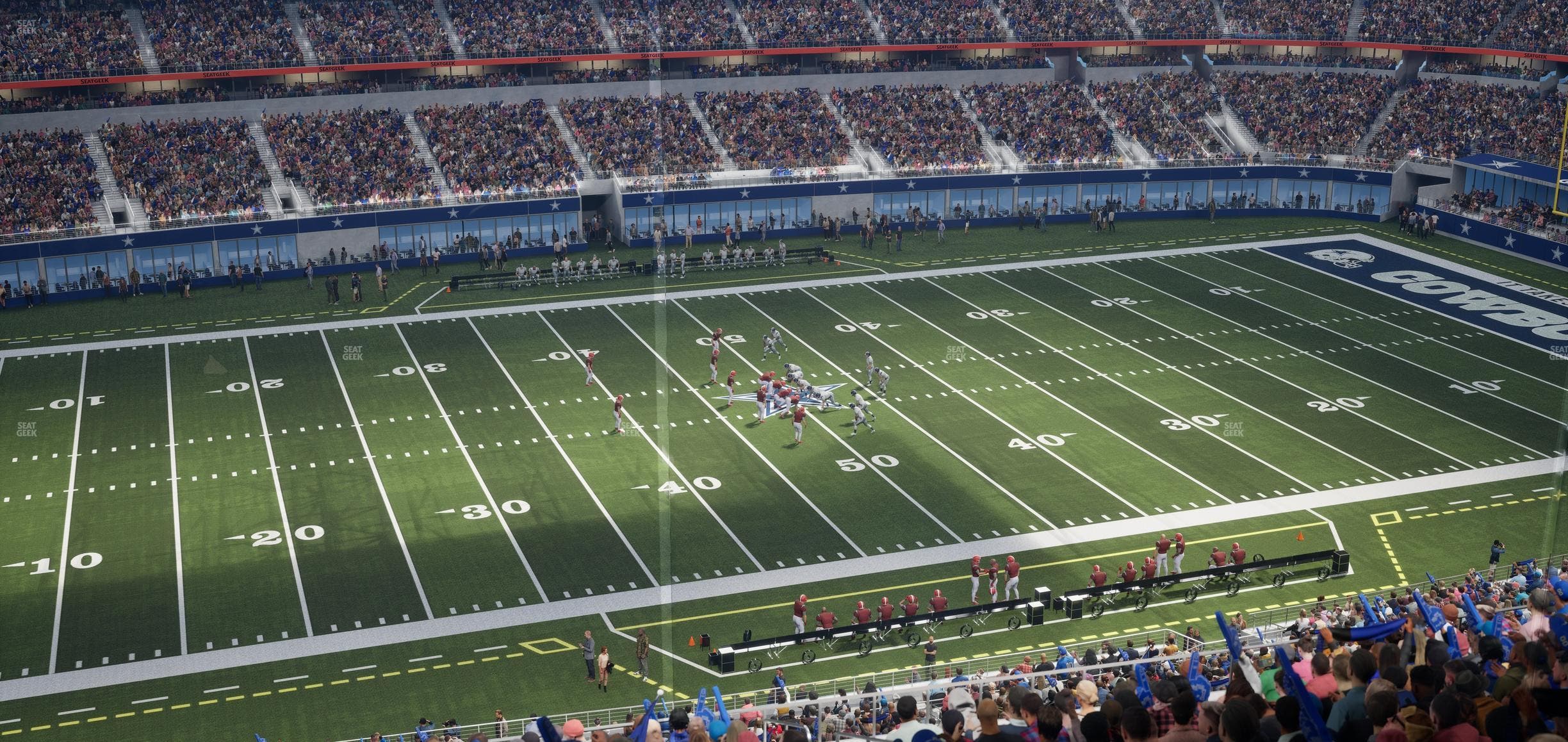 AT&T Stadium - Section Silver Suite 405 Seat View