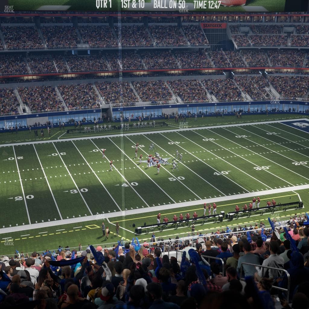 AT&T Stadium - Section Silver Suite 405 Seat View