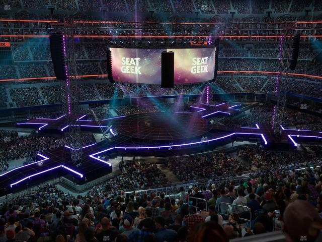 AT&T Stadium - Section Silver Suite 405 Seat View