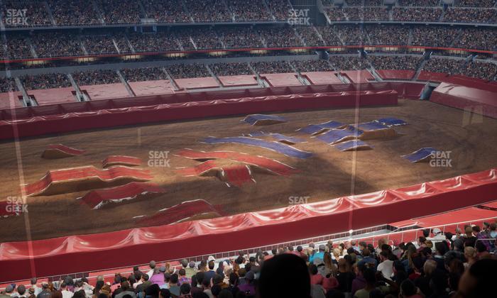 AT&T Stadium - Section Silver Suite 406 Seat View