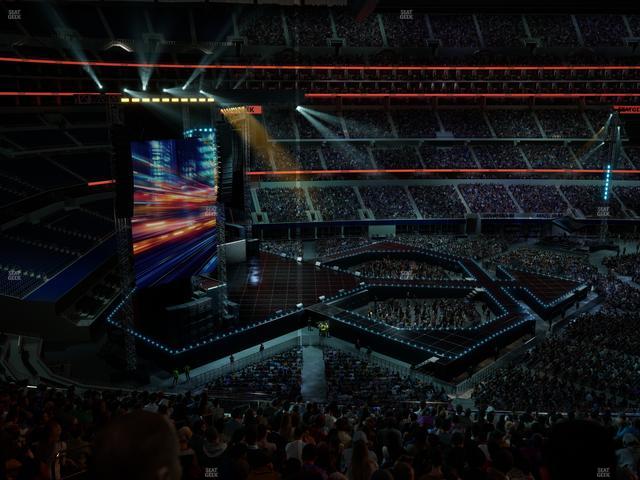 AT&T Stadium - Section Silver Suite 406 Seat View