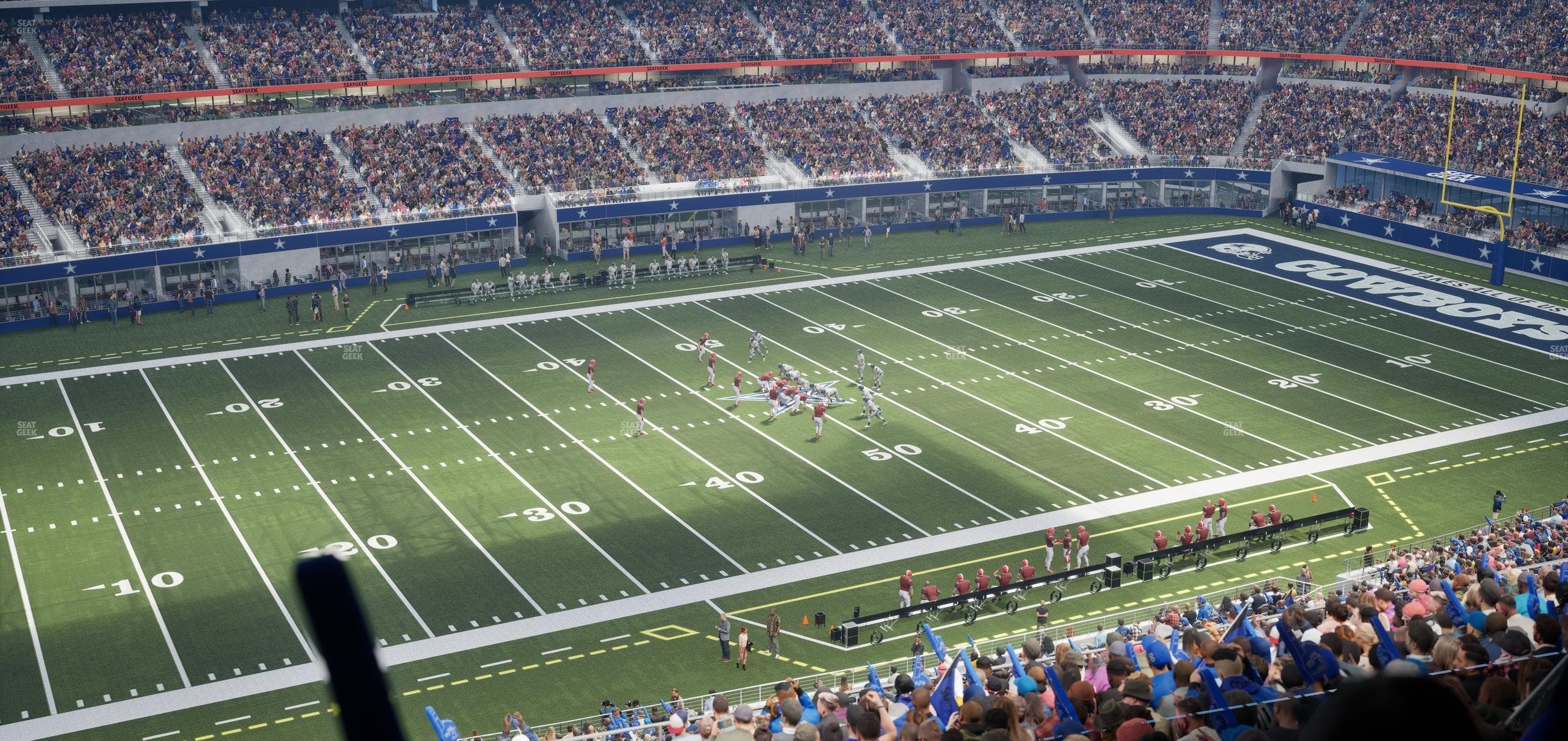 AT&T Stadium - Section Silver Suite 407 Seat View