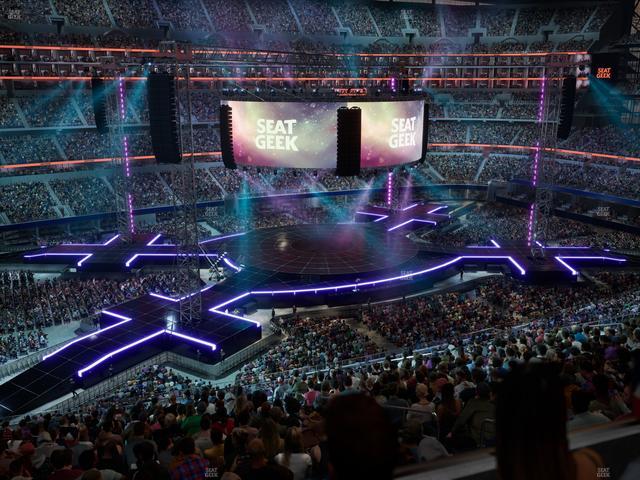 AT&T Stadium - Section Silver Suite 407 Seat View