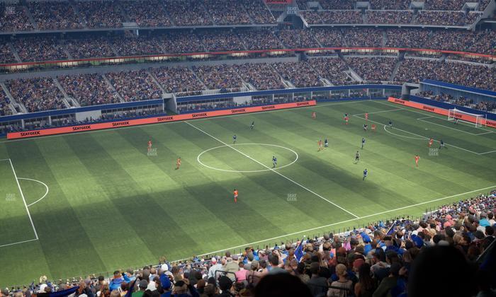 AT&T Stadium - Section Silver Suite 407 Seat View