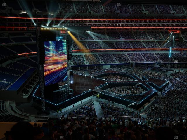 AT&T Stadium - Section Silver Suite 407 Seat View