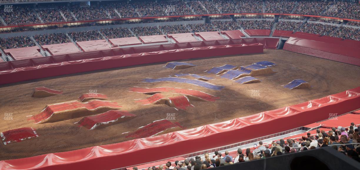 AT&T Stadium - Section Silver Suite 408 Seat View