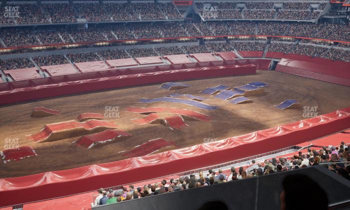 AT&T Stadium - Section Silver Suite 408 Seat View