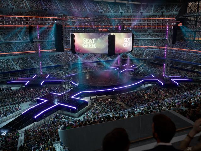 AT&T Stadium - Section Silver Suite 408 Seat View