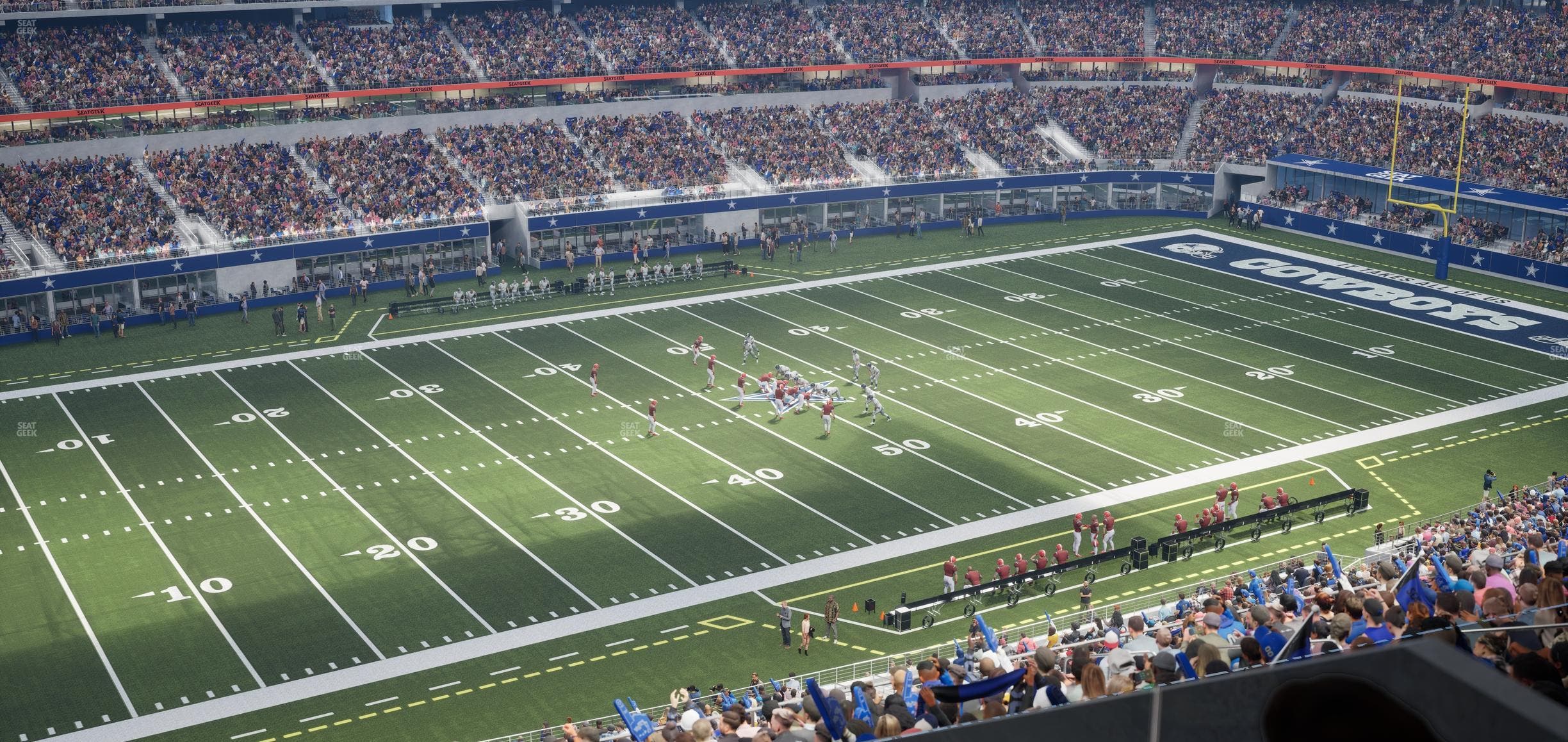 AT&T Stadium - Section Silver Suite 408 Seat View