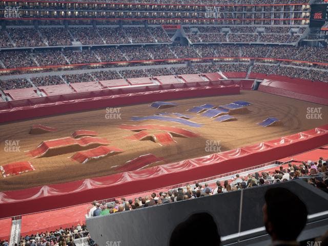 AT&T Stadium - Section Silver Suite 408 Seat View