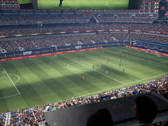 AT&T Stadium - Section Silver Suite 408 Seat View