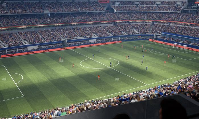 AT&T Stadium - Section Silver Suite 408 Seat View