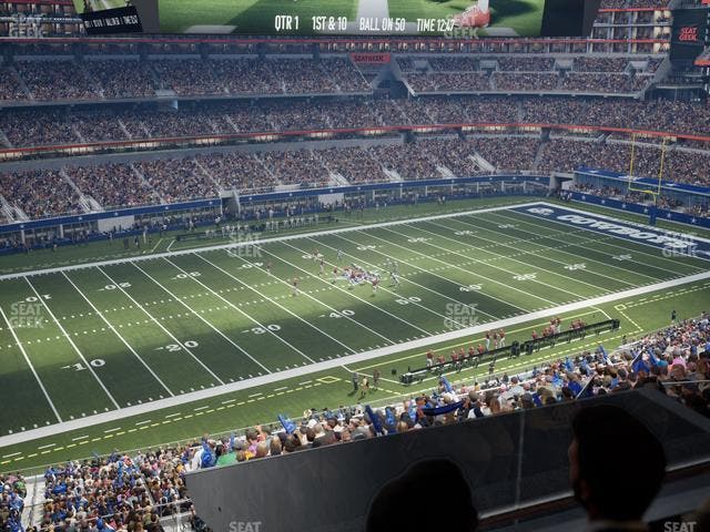 AT&T Stadium - Section Silver Suite 408 Seat View AT&T Stadium - Section Silver Suite 408 Seat View