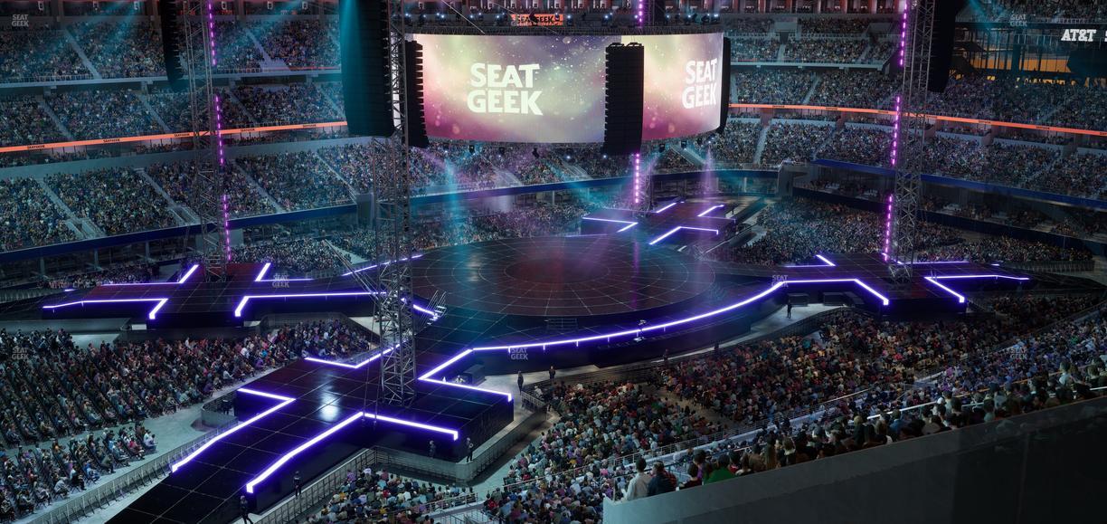 AT&T Stadium - Section Silver Suite 409 Seat View