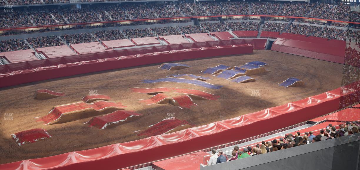 AT&T Stadium - Section Silver Suite 409 Seat View