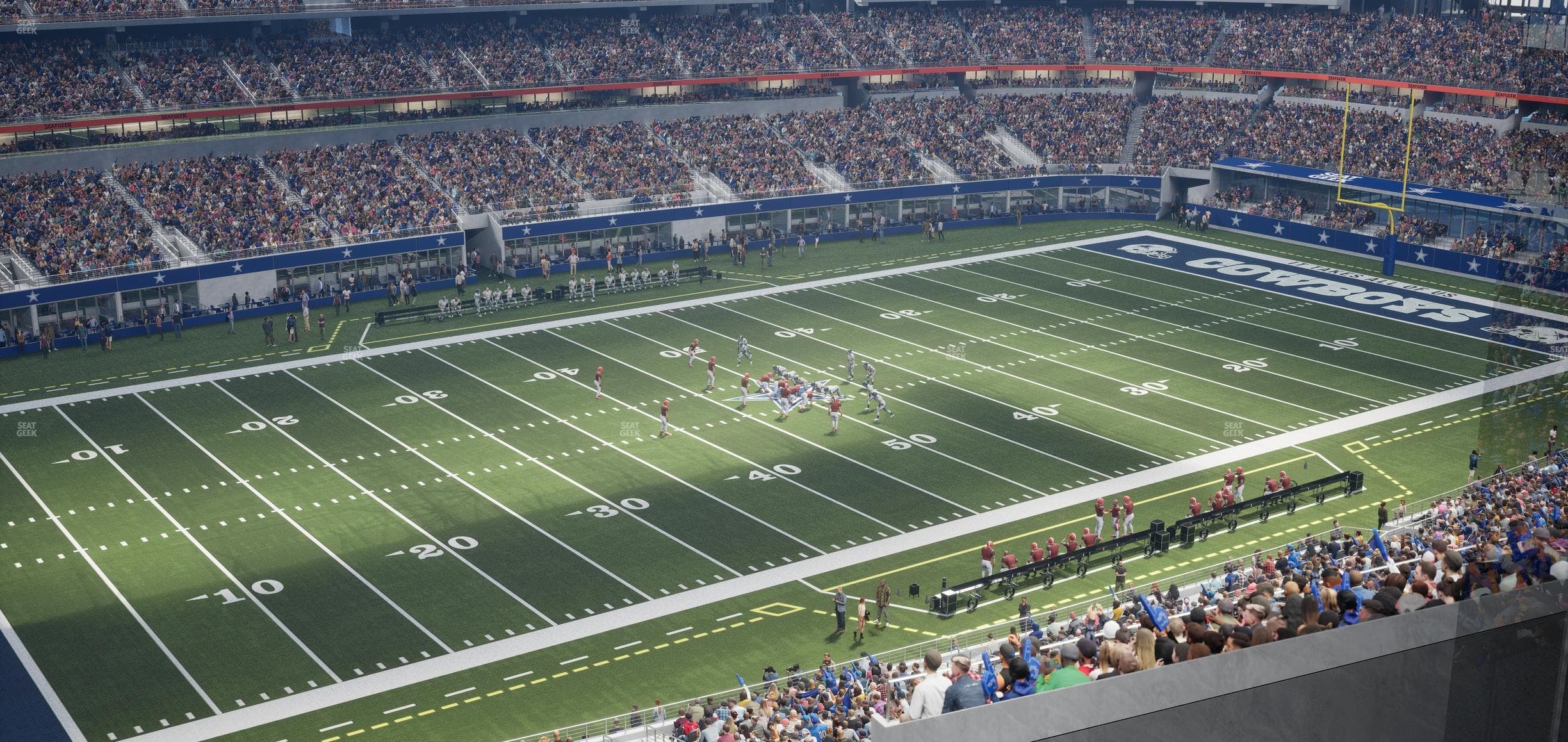 AT&T Stadium - Section Silver Suite 409 Seat View