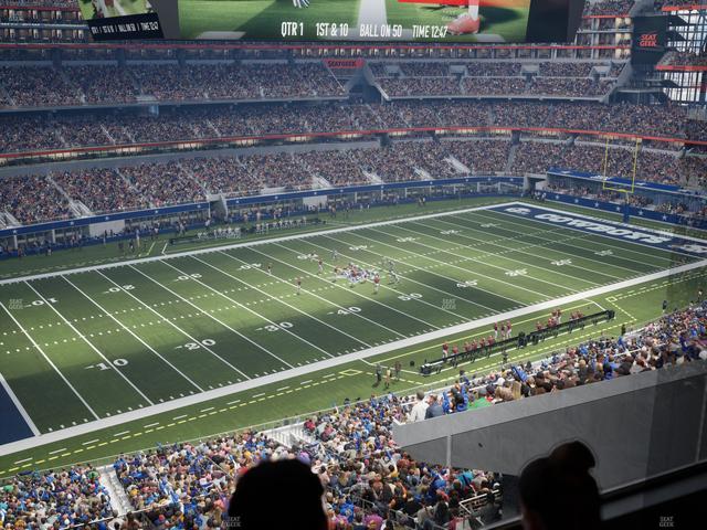AT&T Stadium - Section Silver Suite 409 Seat View