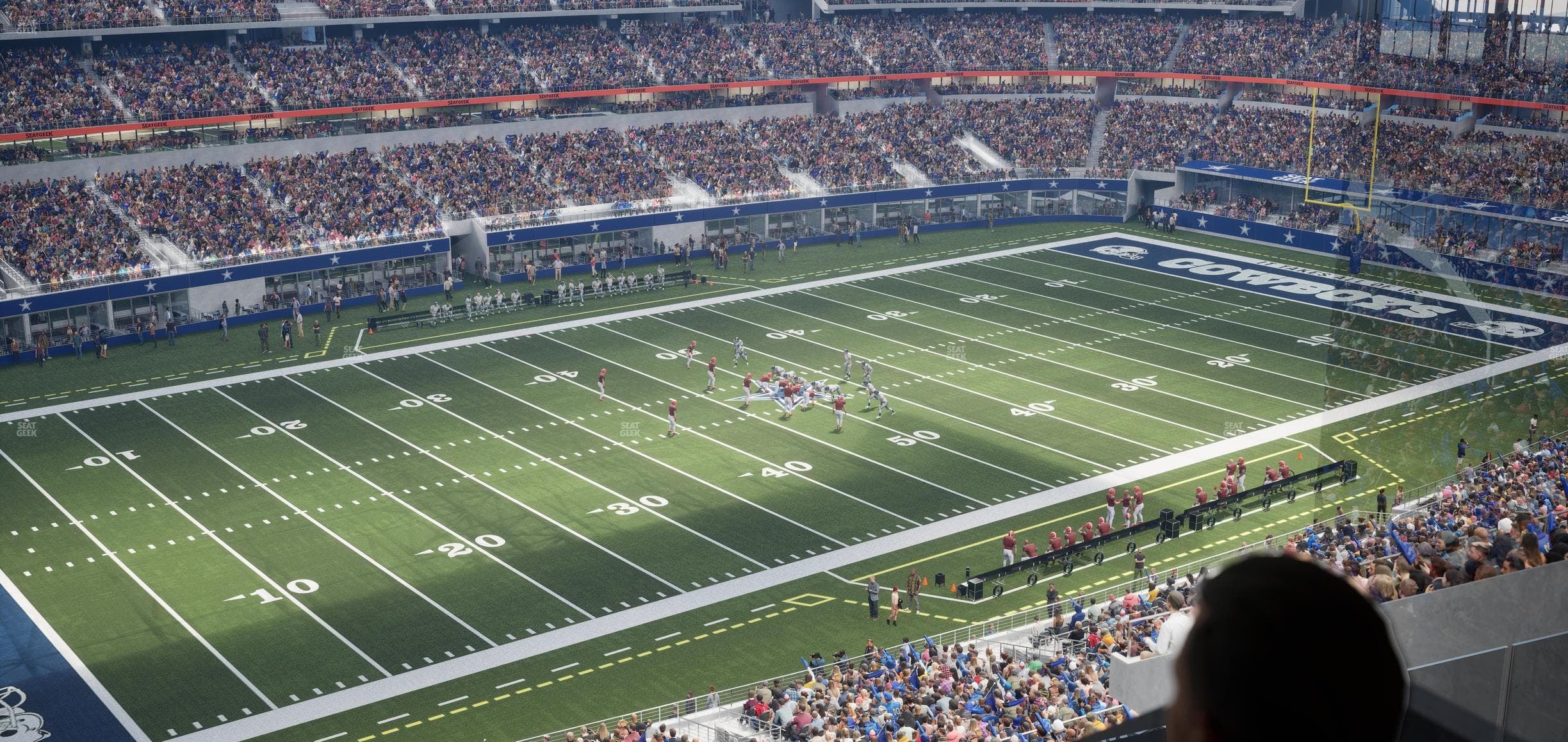 AT&T Stadium - Section Silver Suite 410 Seat View