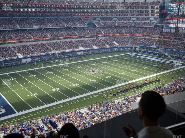 AT&T Stadium - Section Silver Suite 410 Seat View