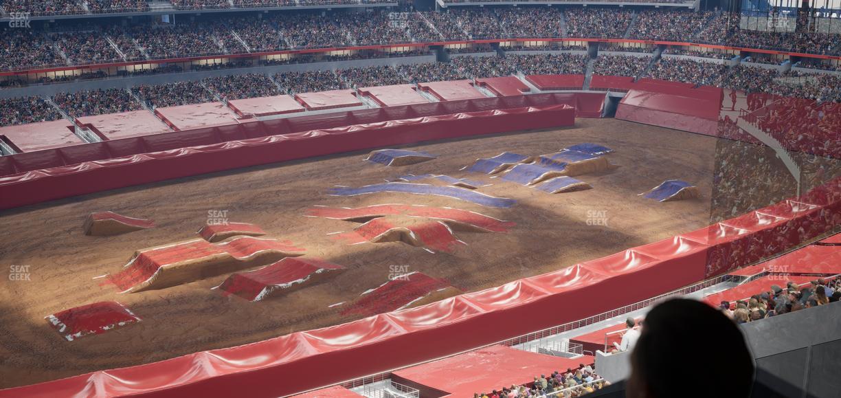 AT&T Stadium - Section Silver Suite 410 Seat View