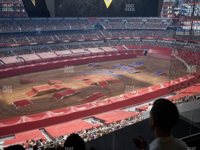 AT&T Stadium - Section Silver Suite 410 Seat View AT&T Stadium - Section Silver Suite 410 Seat View