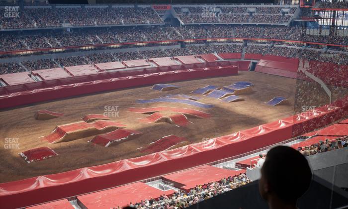 AT&T Stadium - Section Silver Suite 410 Seat View