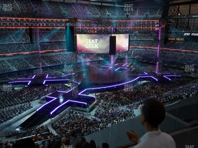 AT&T Stadium - Section Silver Suite 410 Seat View