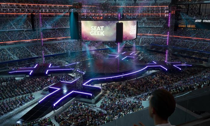 AT&T Stadium - Section Silver Suite 410 Seat View