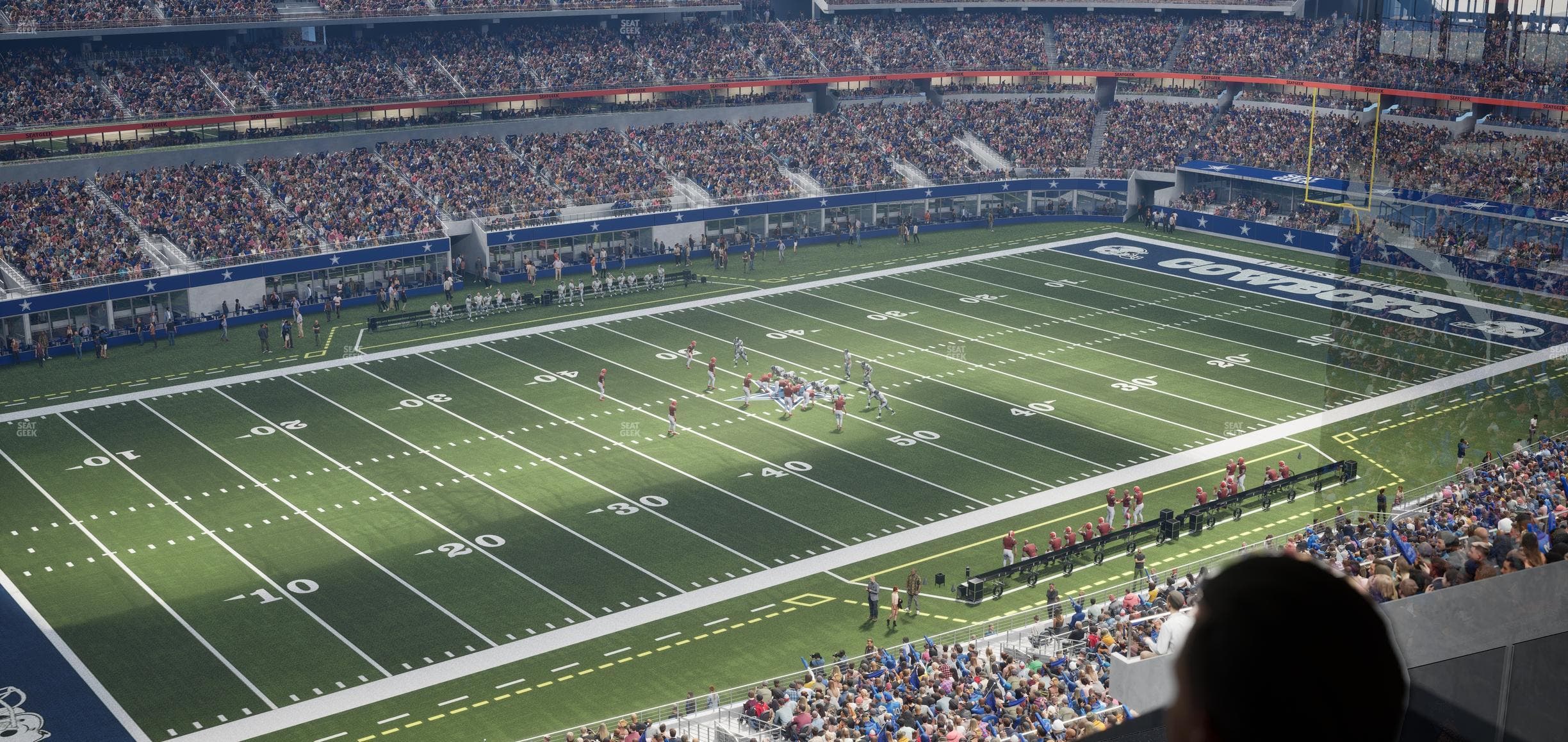 AT&T Stadium - Section Silver Suite 410 Seat View