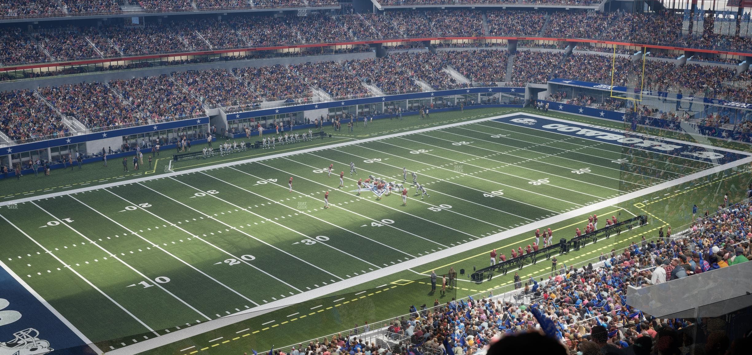 AT&T Stadium - Section Silver Suite 411 Seat View