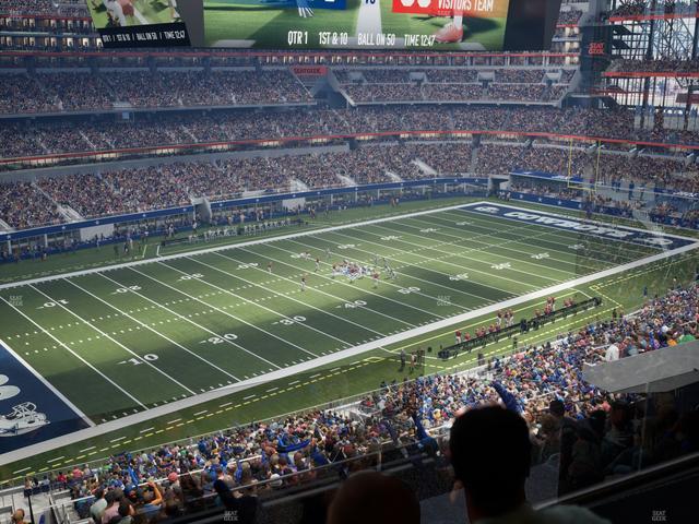 AT&T Stadium - Section Silver Suite 411 Seat View