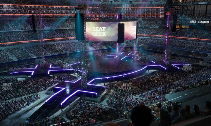 AT&T Stadium - Section Silver Suite 411 Seat View