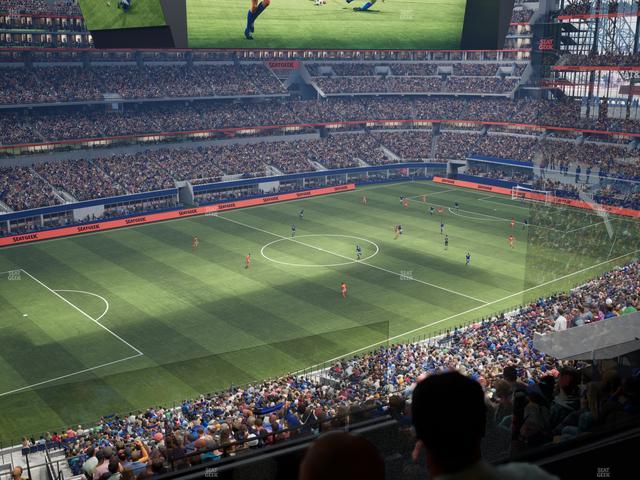 AT&T Stadium - Section Silver Suite 411 Seat View