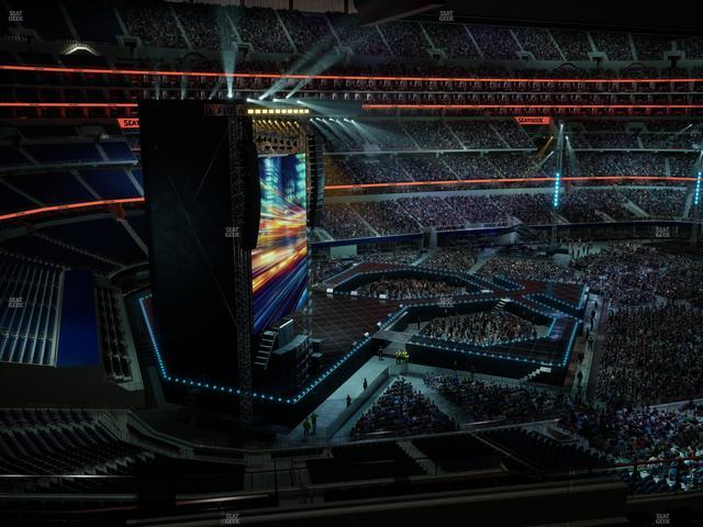 AT&T Stadium - Section Silver Suite 411 Seat View