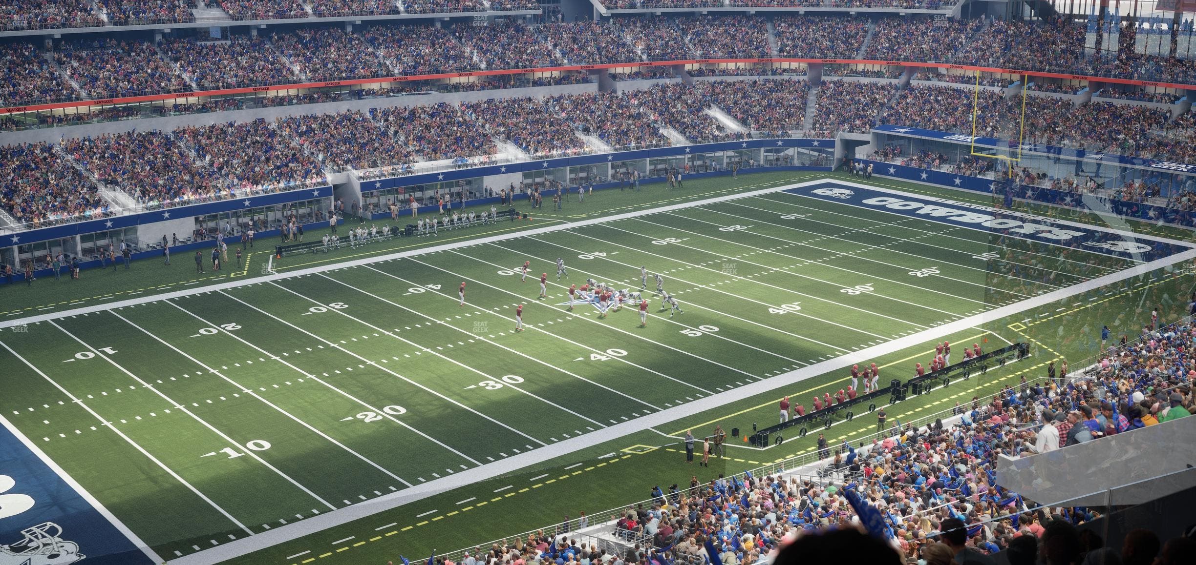 AT&T Stadium - Section Silver Suite 411 Seat View