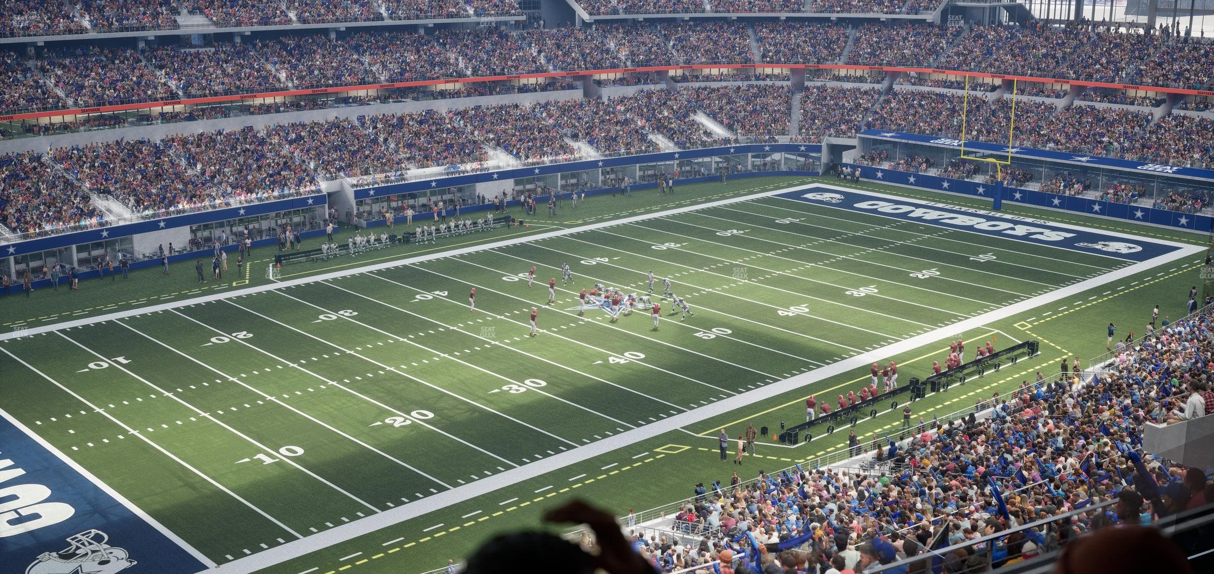 AT&T Stadium - Section Silver Suite 412 Seat View