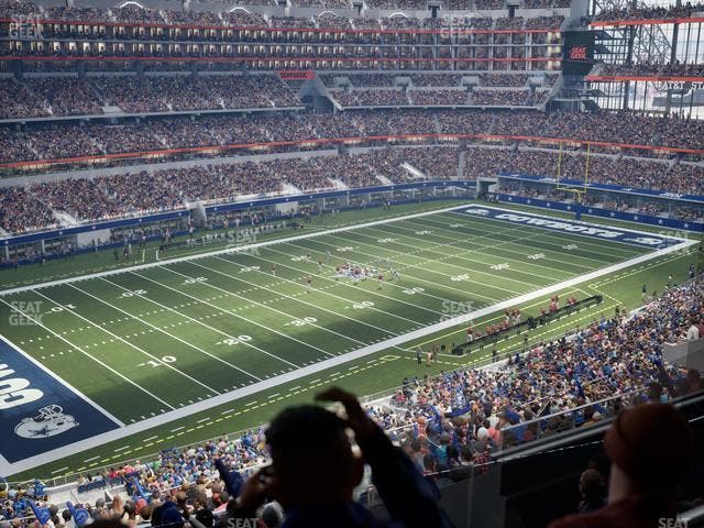 AT&T Stadium - Section Silver Suite 412 Seat View